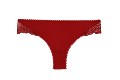 Magic Form 312 Arkası Dantelli Normal Külot - Kırmızı