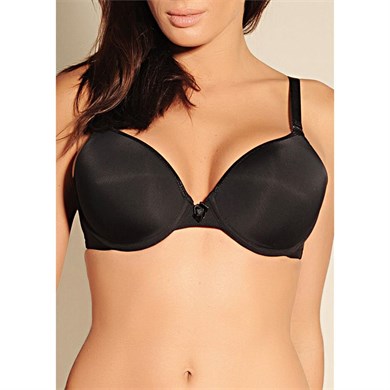 Magic Form 3520 İnce Süngerli Düz Kumaşlı Toparlayıcı Sütyen - Siyah