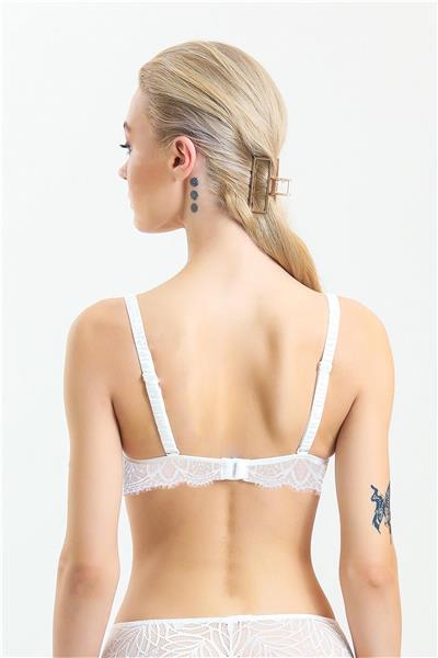 Magic Form 3769 Kadın Dantelli Destekli Sütyen-Ekru