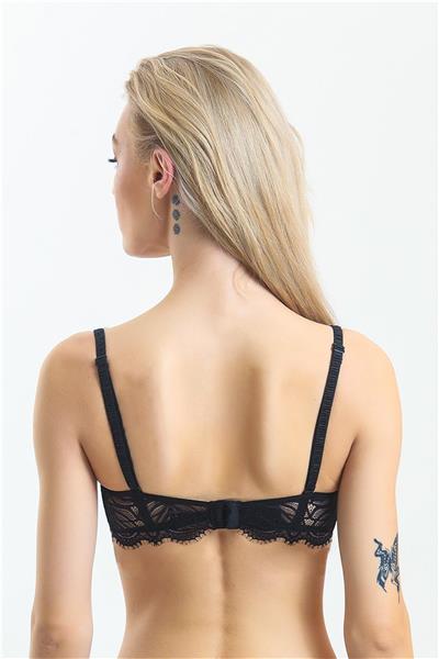 Magic Form 3769 Kadın Dantelli Destekli Sütyen-Siyah