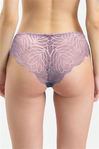 Magic Form 385 Kadın Dantelli Külot-Çinko