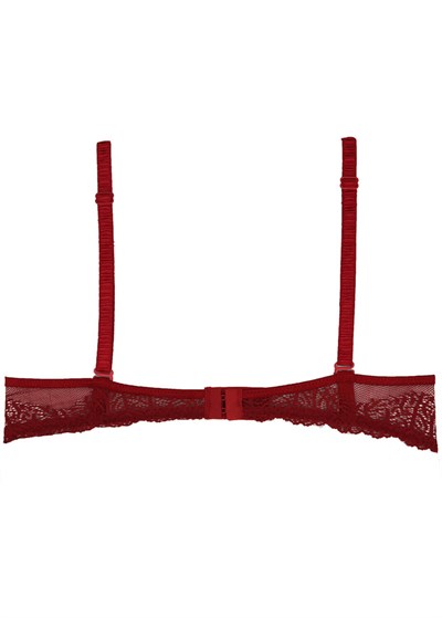 Magic Form 3912 Dantelli Süngerli Sütyen - Kırmızı
