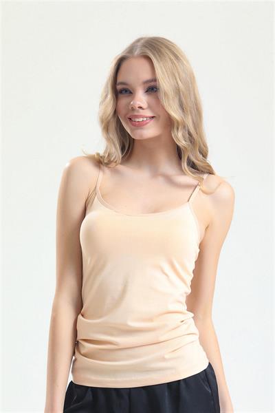 Magic Form 4025 Kadın Ayarlanabilir İp Askılı Penye Atlet-Ten