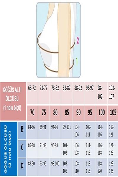 Magic Form 4053 Kadın Süngersiz Balenli Toparlayıcı Sütyen-Ekru