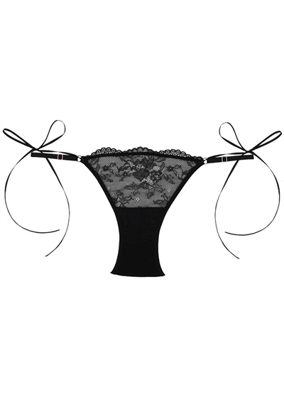 Magic Form 416 Kadın Dantelli Külot-Siyah