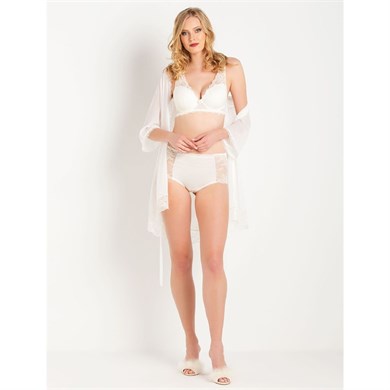 Magic Form 4289 Askısı Dantelli Süngerli Sütyen - Ekru