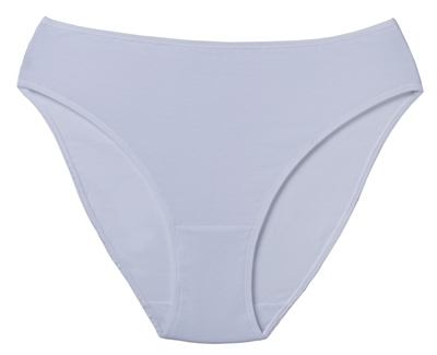 Magic Form 433 Penye Kumaşlı Yüksek Belli Üçlü Paket Normal Külot - Beyaz