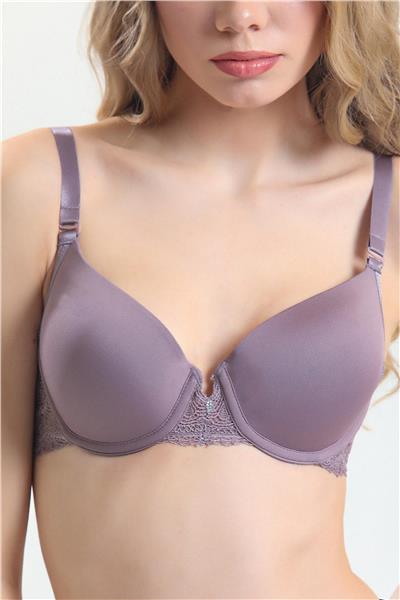 Magic Form 4520 Kadın Destekli Dantelli Sütyen-Çinko