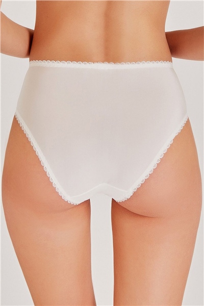 Magic Form 457 Puan Dantelli Külot-Ekru