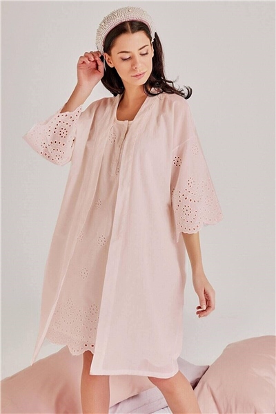 Magic Form 46108 Hamile Lohusa Tek Sabahlık-Pudra