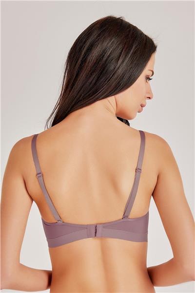 Magic Form 4636 Kadın Tül Detaylı Balensiz Toparlayıcı Sütyen-Çinko