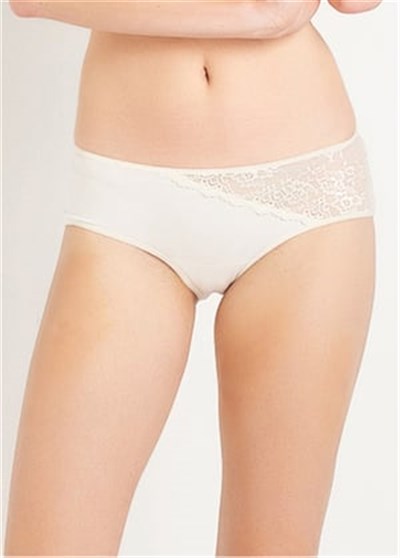 Magic Form 467 Pamuklu Dantelli Normal Külot - Ten