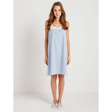 Magic Form 52105 Vual Piti Kare Gecelik - Mavi