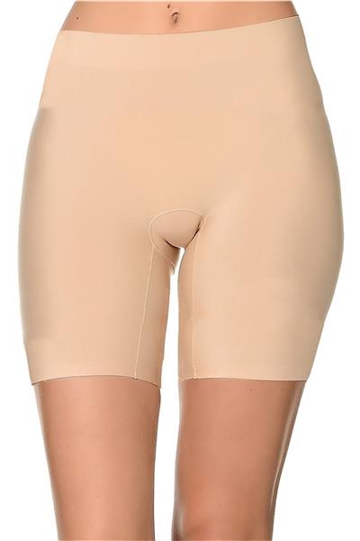 Magic Form 547 Kadın Yüksek Bel Dikişsiz Şort Külot-Ten