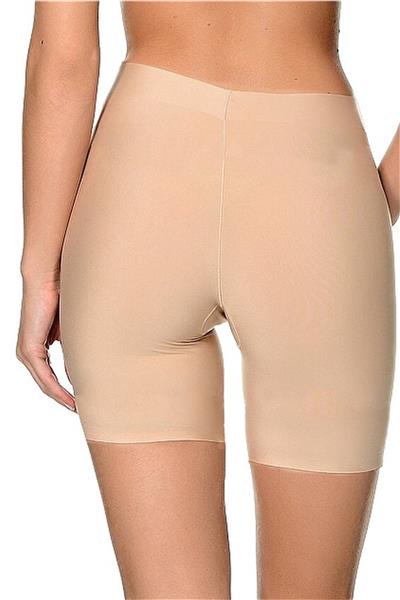 Magic Form 547 Kadın Yüksek Bel Dikişsiz Şort Külot-Ten