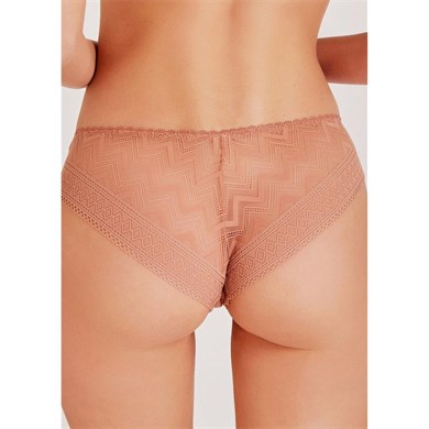 Magic Form 548 Zigzag Dantelli Normal Külot - Kiremit