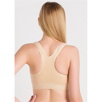 Magic Form 5722 Önden Fermuarlı Protez Sütyeni - Ten
