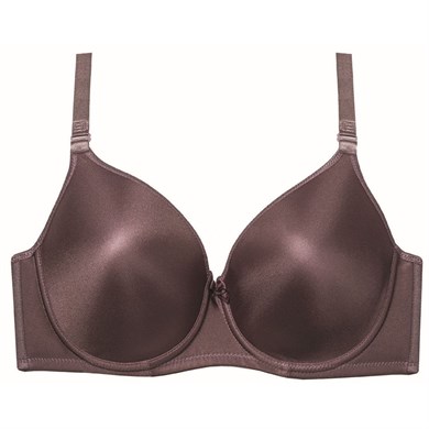 Magic Form 5738 Düz Kumaşlı İnce Süngerli Büyük Beden Toparlayıcı Sütyen - Çinko