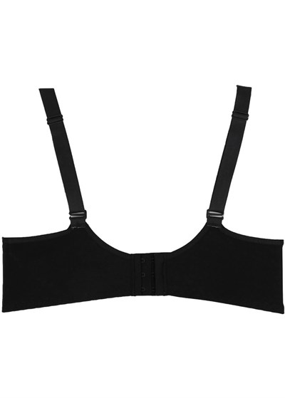 Magic Form 5911 Tüm Dantelli İnce Süngerli Büyük Beden Toparlayıcı Sütyen - Bakır/Siyah