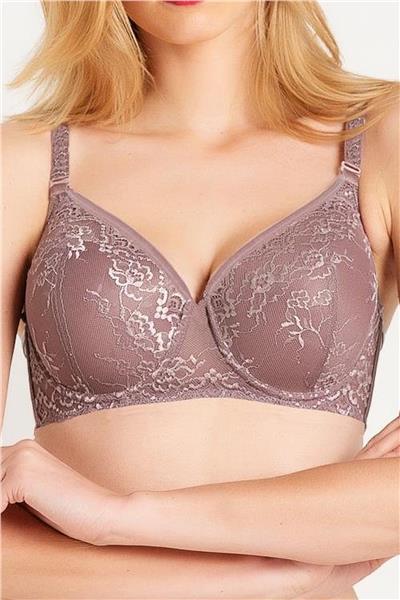 Magic Form 5923 Kadın Dantelli İnce Süngerli Toparlayıcı Sütyen-Çinko