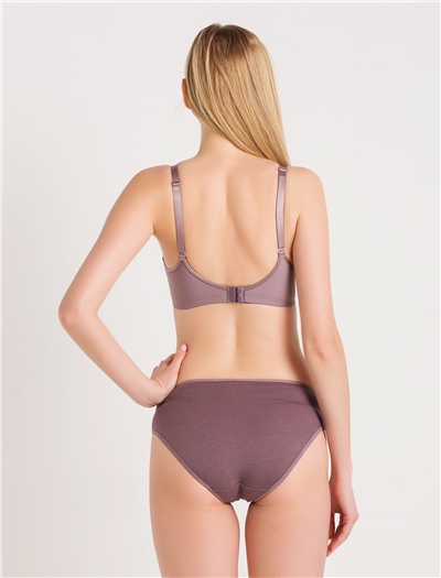 Magic Form 621 Geniş Kenarlı Penye Kumaşlı Normal Külot - Çinko