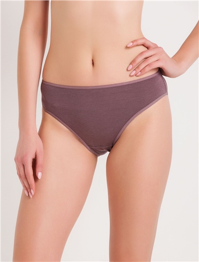 Magic Form 621 Geniş Kenarlı Penye Kumaşlı Normal Külot - Çinko