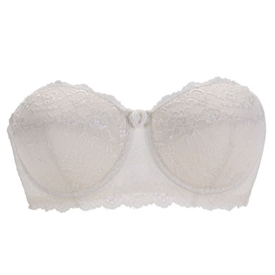 Magic Form 6563 Dantelli İnce Süngerli Askısı Sütyen - Ekru