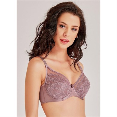 Magic Form 6689 Dantel İçi Boş Toparlayıcı Sütyen - Çinko