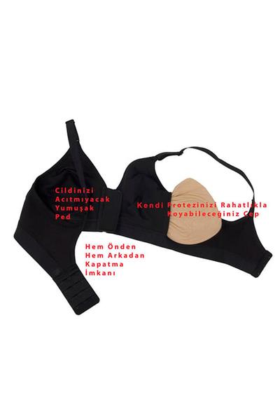 Magic Form 6727 Penye Protez Sütyen - Ten