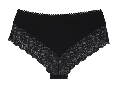 Magic Form 719 Penye Dantelli Normal Külot-Siyah