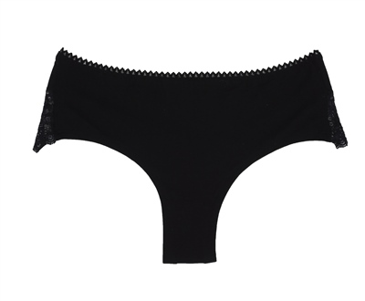 Magic Form 719 Penye Dantelli Normal Külot-Siyah