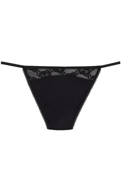 Magic Form 724 Kadın Bedeni Ayarlanabilir Dantelli Külot-Siyah