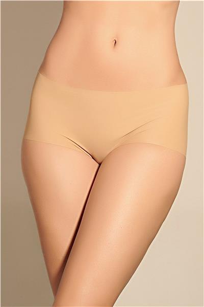 Magic Form 753 Kadın Lazer Kesim Dikişsiz Şort Külot-Ten