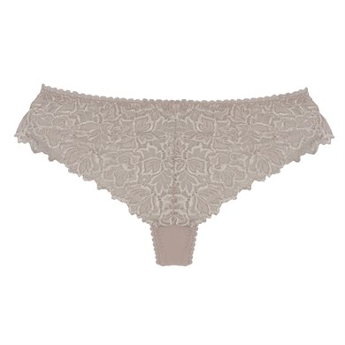 Magic Form 762 Önü Kumaş Arkası Dantel Brazil Külot - Pudra