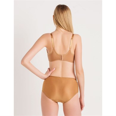 Magic Form 783 Geniş Kenarlı Yüksek Bel Tüllü Külot - Bakır