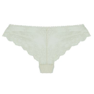 Magic Form 789 Önü Kumaş Arkası Dantel Normal Külot - Ekru