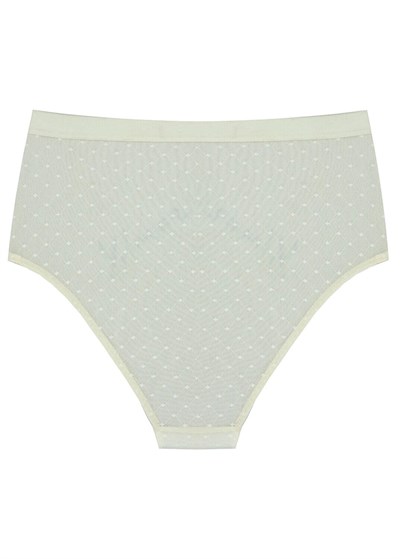 Magic Form 795 Kadın Dantelli Yüksek Bel Külot-Ekru