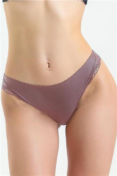 Magic Form 840 Kadın Önü Kumaş Arkası Dantel Külot-Çinko