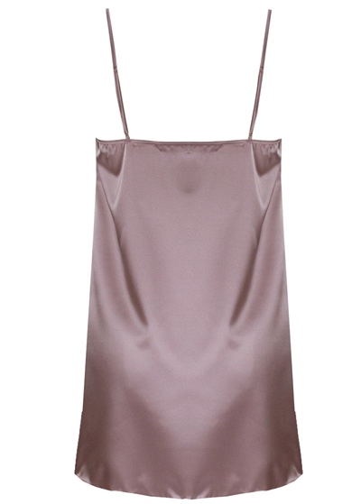 Magic Form 87430 Kadın İp Askılı Saten Gecelik-Gülkurusu