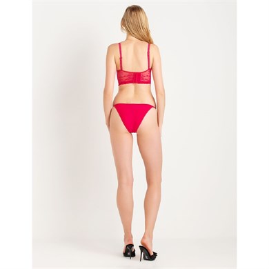 Magic Form 9235 Tüm Dantel Yarım Büstiyer - Fuşya