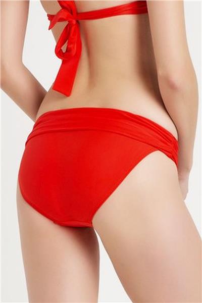 Magic Form BA738 Kadın Beli Katlanabilir Bikini Altı-Mercan