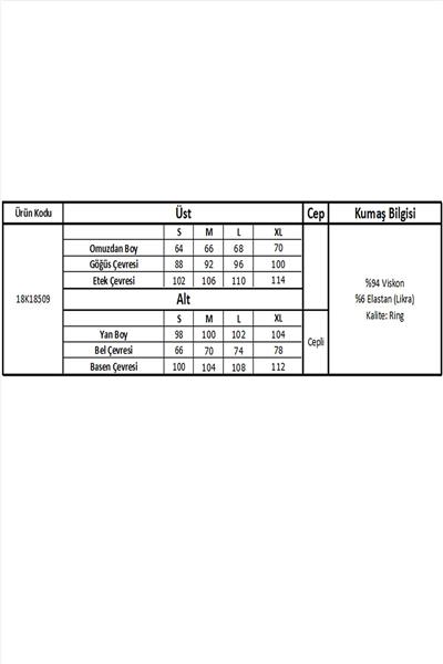 Monamise 18509 Kadın V Yaka Dantelli Düğmeli Kısa Kollu Pijama Takımı-Kahve