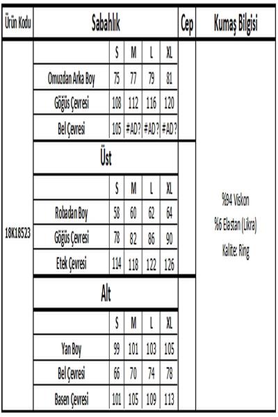 Monamise 18523 Hamile Lohusa Sabahlıklı Pijama Takım-Yeşil