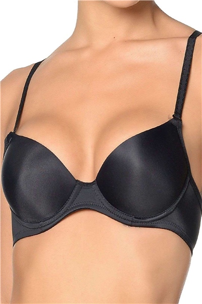 Orkide 2150 Dolgusuz Sütyen - Siyah