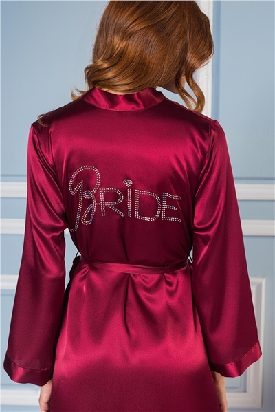 Pierre Cardin 1000 Bride Sabahlık-Bordo