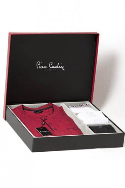 Pierre Cardin 2000 Erkek Çeyiz Takım - Bordo