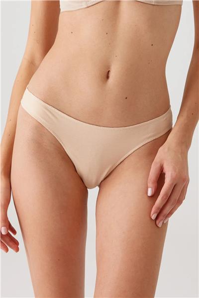 Pierre Cardin 2051 Kadın İz yapmayan 5li Ekonomik Paket Pamuklu Tanga Külot-Renkli