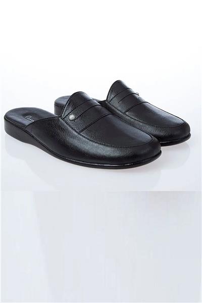 Pierre Cardin 288 Erkek Ev Terliği-Siyah