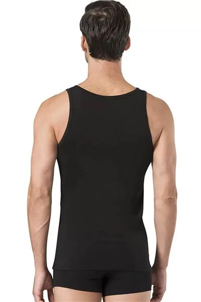 Pierre Cardin 315 Erkek Modal 2li Askılı Atlet-Siyah