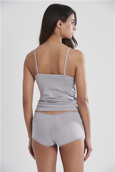 Pierre Cardin 332 Kadın İp Askılı Atlet Külot Takım-Royal